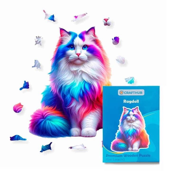 Crafthub - Wholesale Puzzle - Adult - Ragdoll Cat - Jigsaw Puzzle