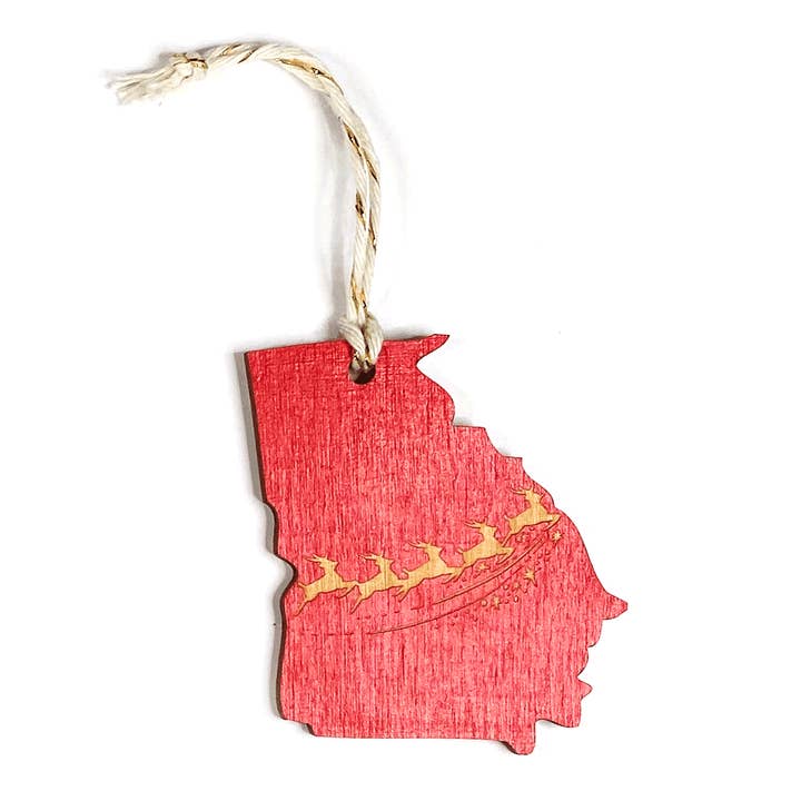 Georgia Reindeer Ornament for wholesale by SnowMade