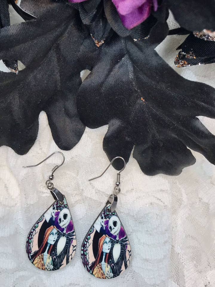 NIGHTMARE BEFORE CHRISTMAS EARRINGS for wholesale by A Deane Dream