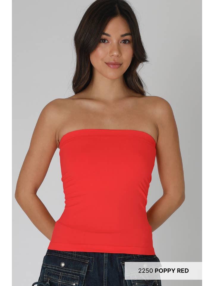 NIKIBIKI - Vendita all'ingrosso Bralette - Donna - NS8418 - Top a Tubo a Due Strati6