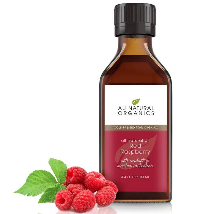 Au Natural Organics – Großhandel Bade-/Körperöl – Rotes Himbeersamenöl für natürliche Gesichts- und Körperpflege