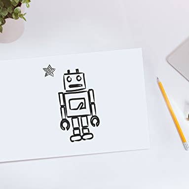 Fine Cardstock - Vente Assortiments de papeterie/cartes - Papier blanc brillant au format demi-lettre - 500 feuilles de 24 livres à coller et 60 livres de texte (90 g/m²) - Compatible avec le jet d'encre et le laser2