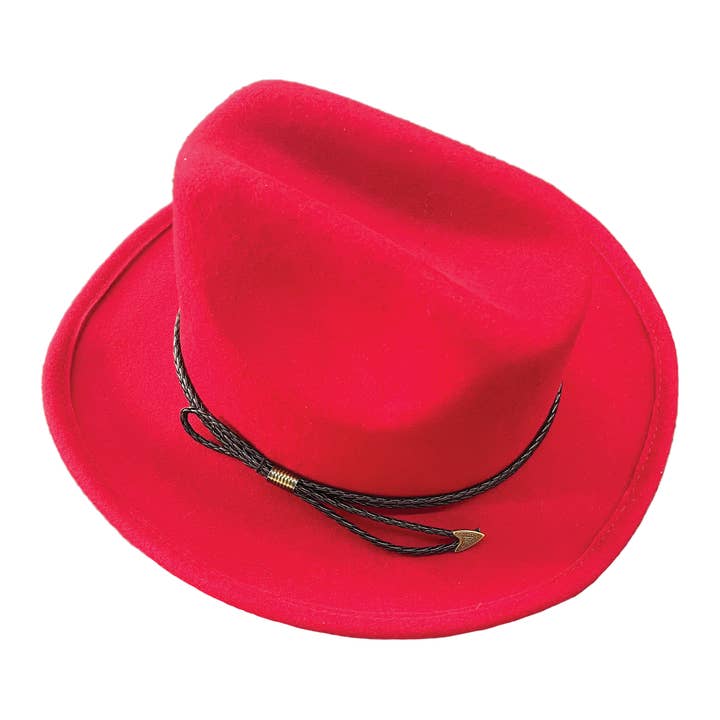 Gorro de invierno Cowboy 2 Hump 100% lana 7133 para venta al por mayor de Jeanne Simmons Accessories