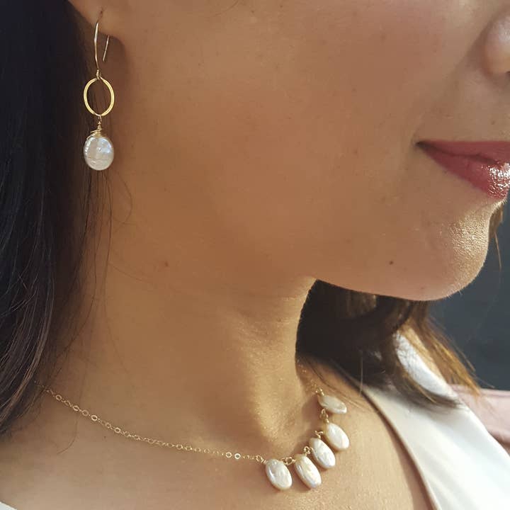 Agape Gems - Vendita all'ingrosso Parure di gioielli - Orecchini pendenti con pietre preziose - Set da 10