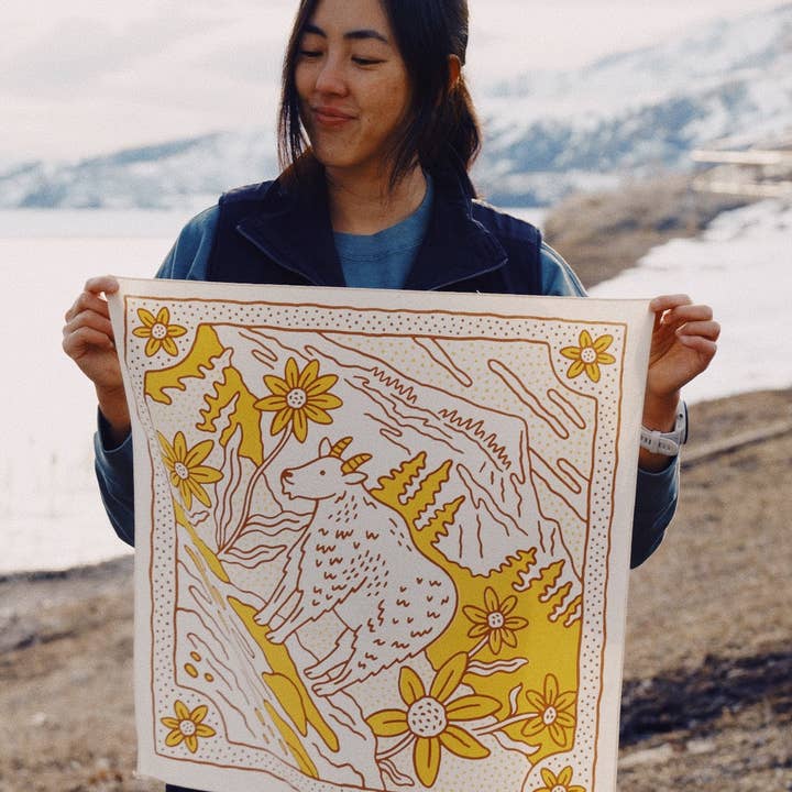 Goodnight Pine - Wholesale Bandana - Unisex - Wasatch Wilderness Bandana