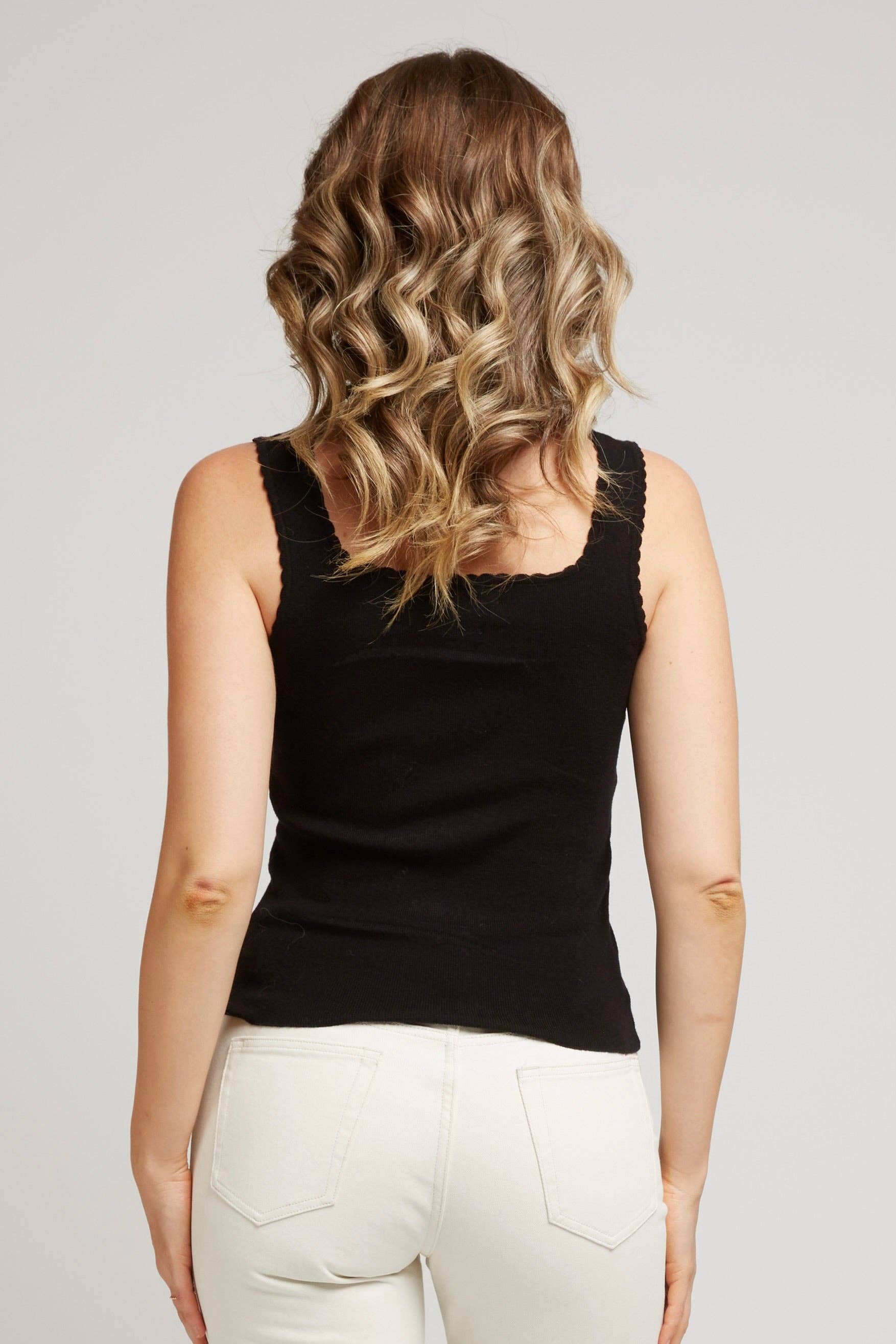 Andy & Lucy – wholesale Tank top – Women′s – DARIO - Ribbed Tank Top in Soft Knit5