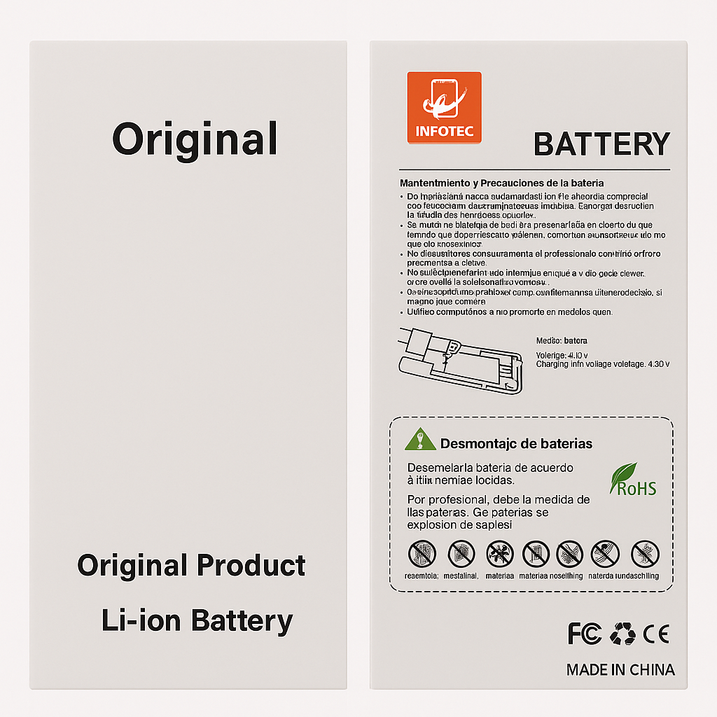 Repuestos Infotec – Engroshandel Små/håndholdte apparater – Batteri til Alcatel 1B (2020) TLI028C1/C7 5002D/50020