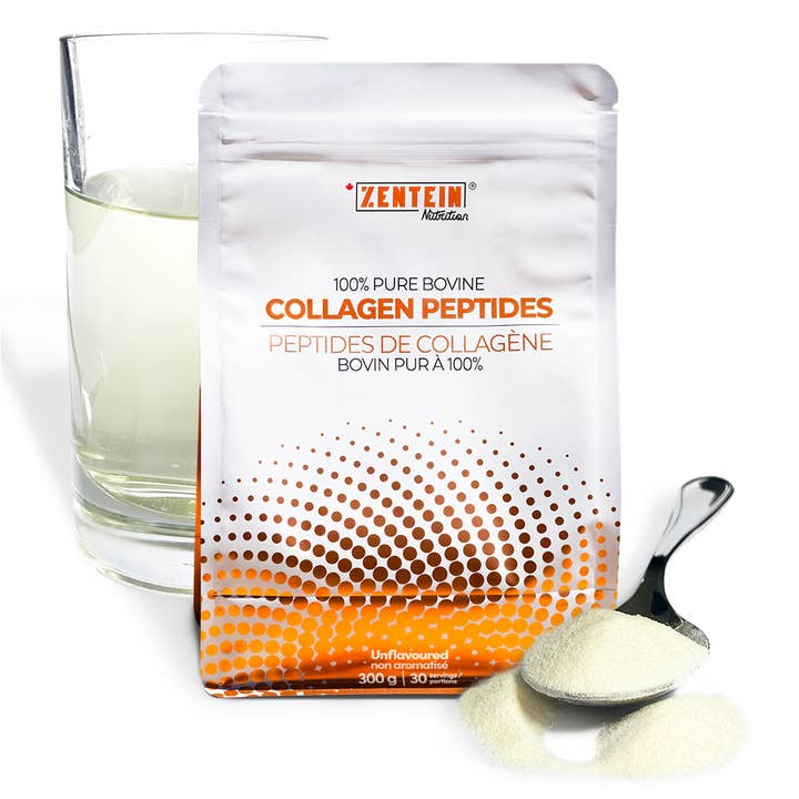 Zentein Nutrition - Wholesale Protein/Superfood Powder - 100% Pure Bovine Collagen Peptides (30 Servings)