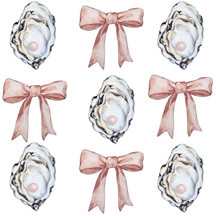 Oyster Bow Collage DTF Transfer for wholesale by M2B Designs