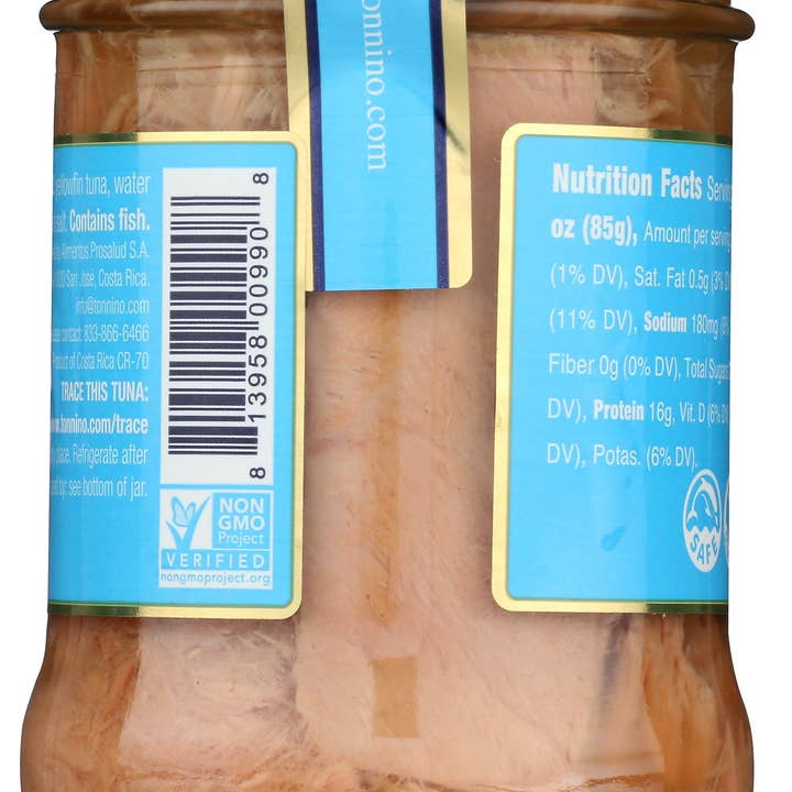 Everyday Supply Co - Wholesale Tinned Fish - TONNINO TUNA FLT WATER FAD FRE - Case of 61