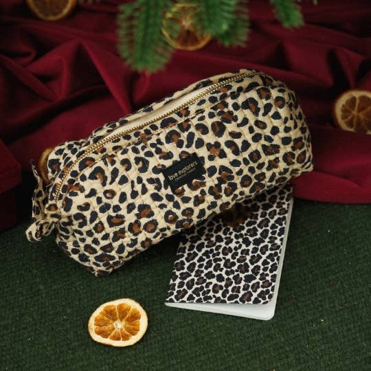 Love Explorers – Großhandel Federmäppchen/Federtasche – Federmäppchen - beige Leopard5