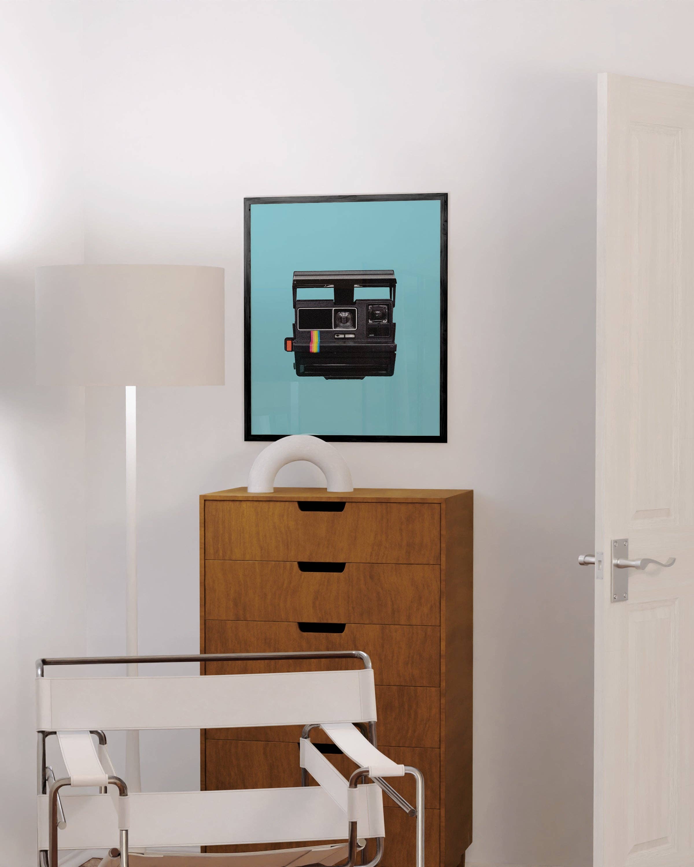 Haus and Hues - Wholesale Art Print - Vintage Polaroid Camera1