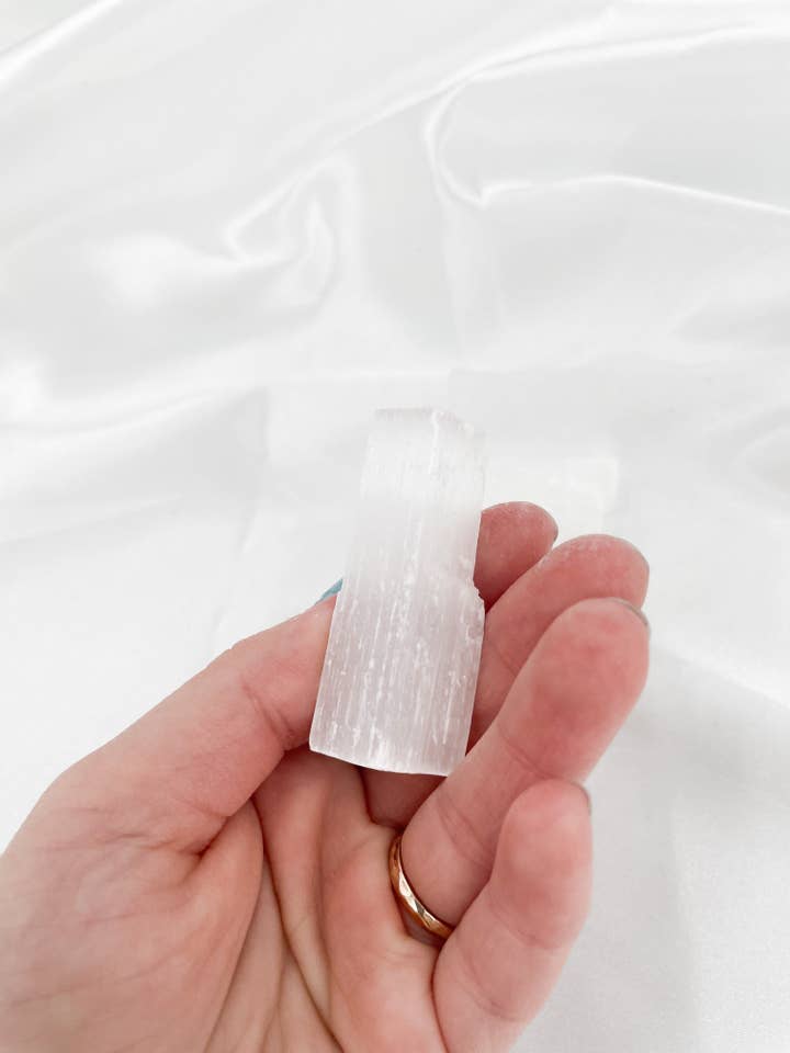 Small Selenite Stick for wholesale by True Warrior Jewelry