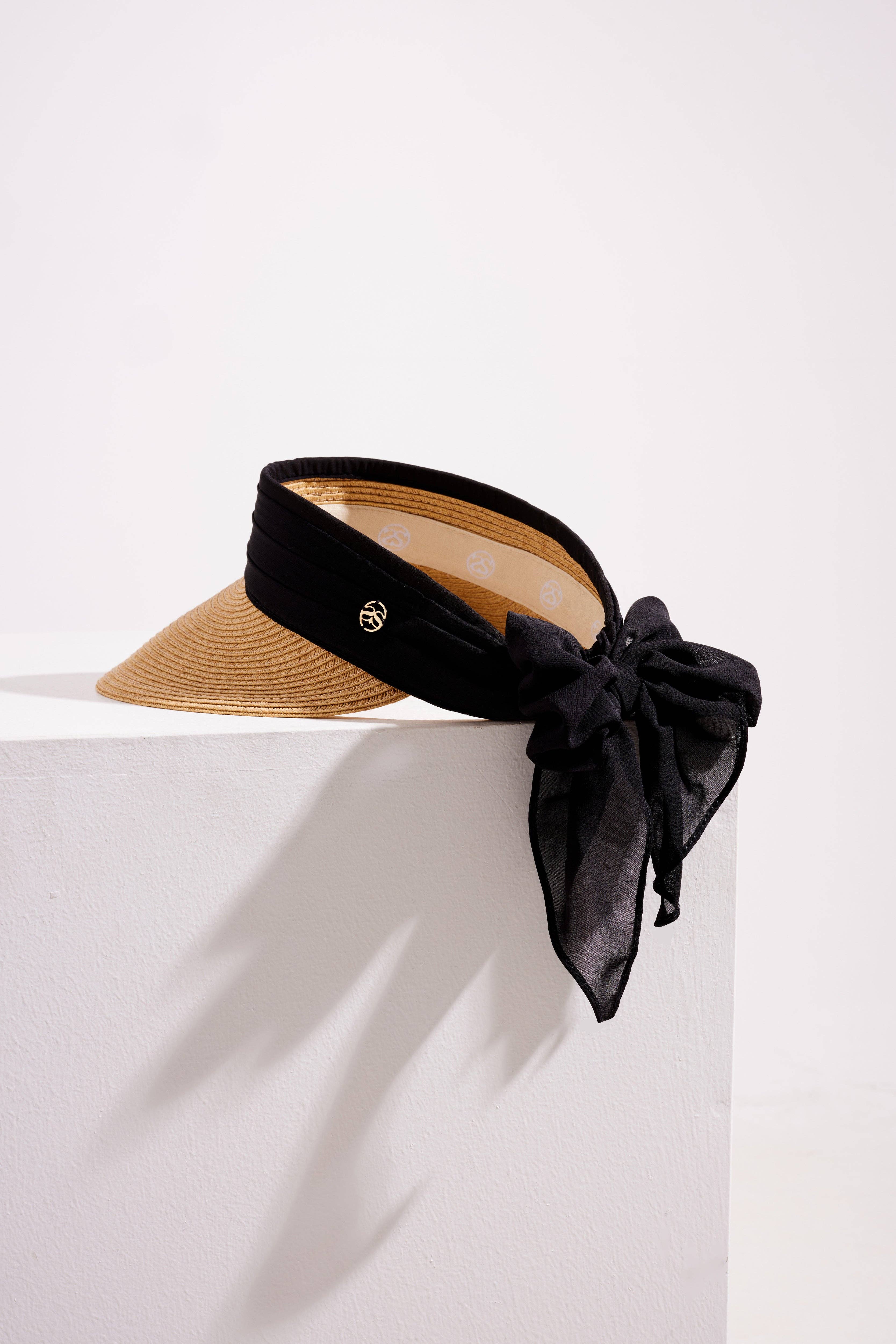 Seaspray Swimwear – wholesale Visor – Women's – Charlotte Visor In Tan And Black2