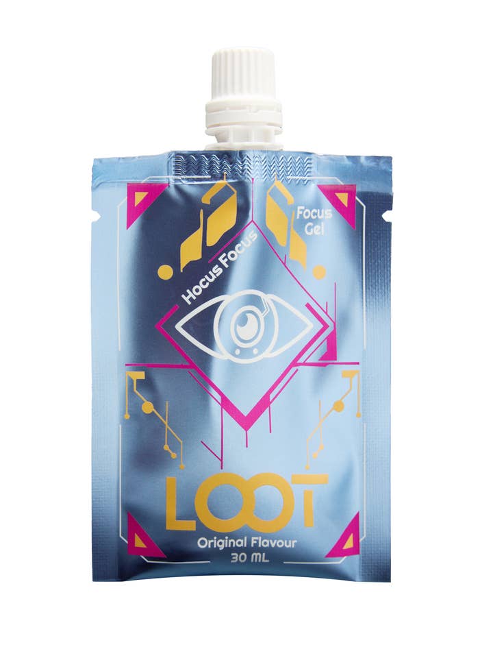 Loot - Focus Gel - Original Taste (Box 50pcs) for wholesale by Dinamo Group