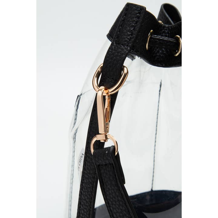 Hana - Wholesale Crossbody bag – Women's - Clear Crossbody Stadium Bucket Bag18