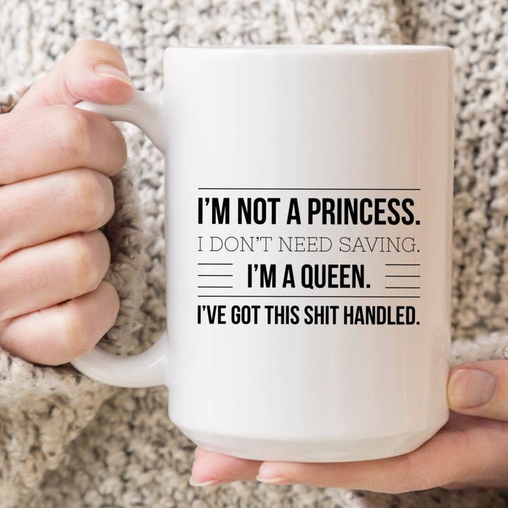 SheMugs - Wholesale Coffee Mug - I'm a Queen 15oz Coffee Mugs0