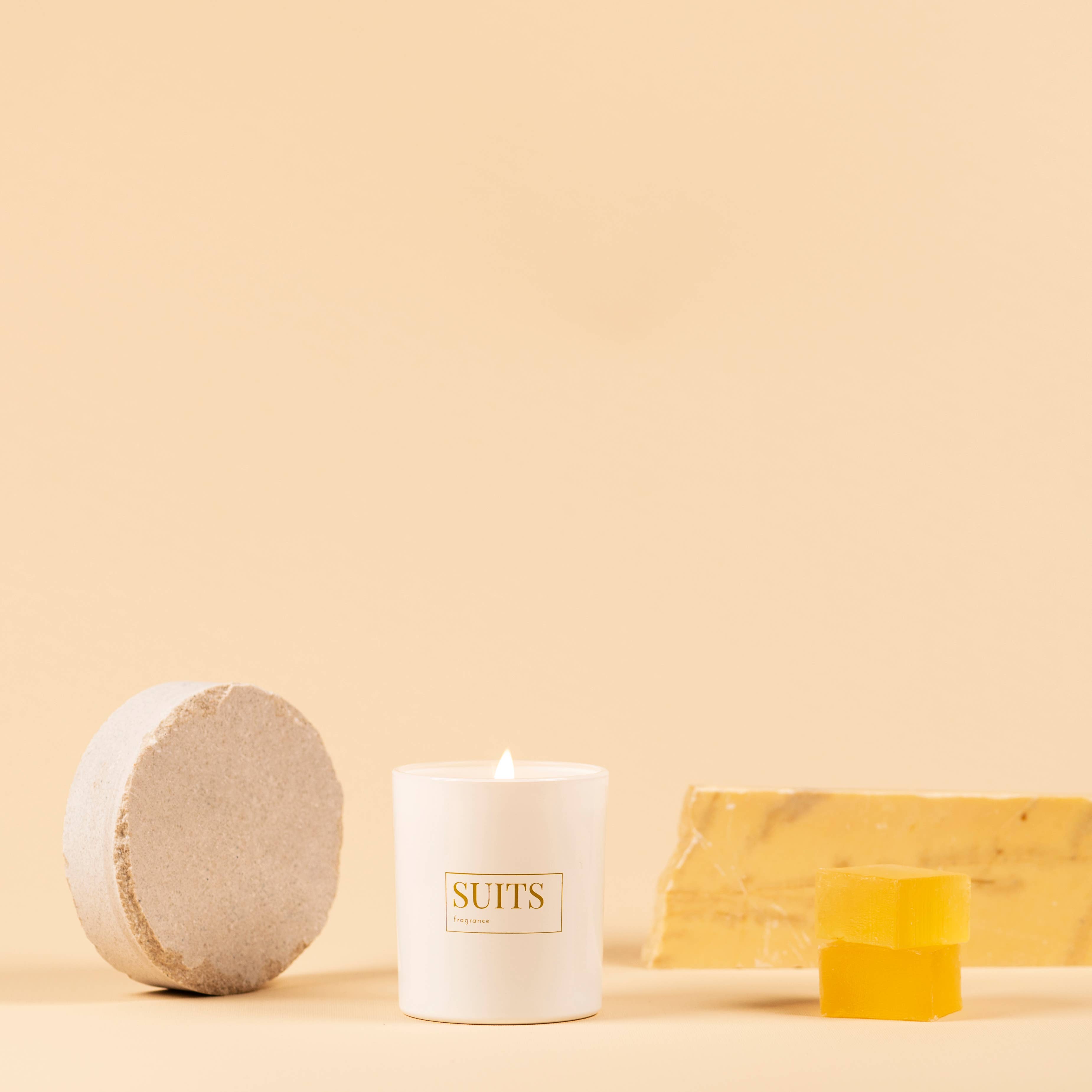 SUITS FRAGRANCE - Wholesale Jar/Filled Candle - SUITS FRAGRANCE SCENTED CANDLE - CORTINA WOOD2