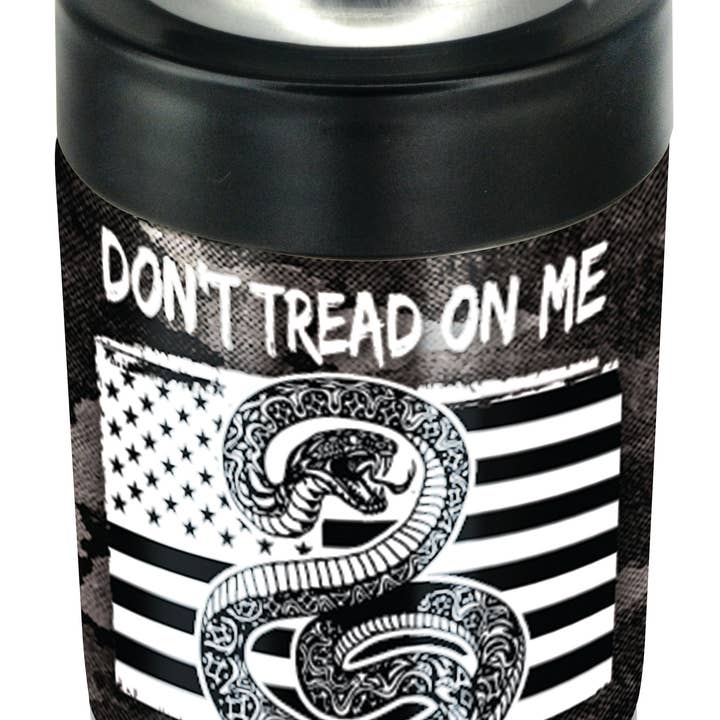 Novelty Brands - Wholesale Drink Huggers & Koozies - Metal Insulated 12 oz Can Cooler Coozie- 6 Piece Display