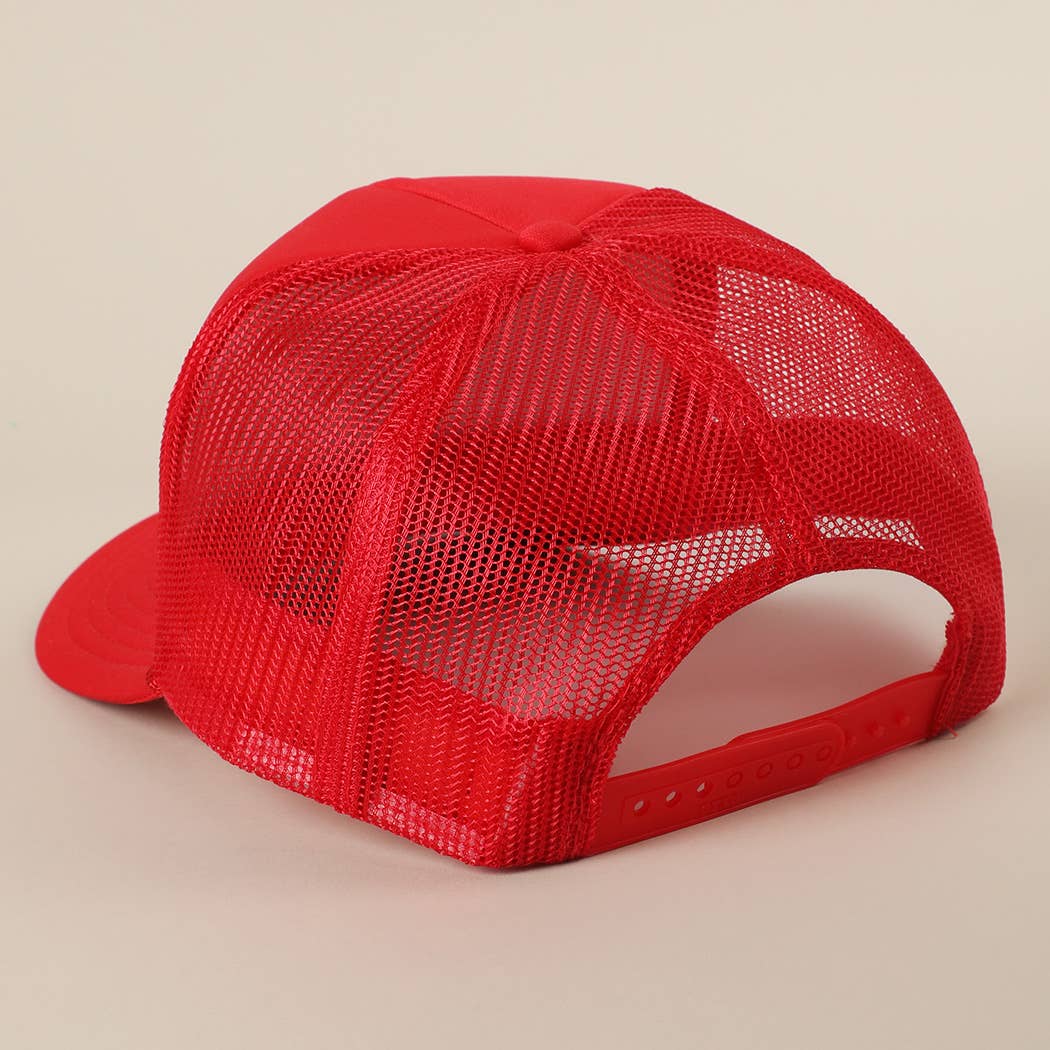 Fashion City - Wholesale Trucker Hat - Unisex - COLORADO Text Printed Mesh Back Foam Trucker Hat12