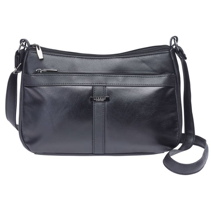 LORENZ Access. Fårnappa Twin Zip-väska med bakre organisatör för wholesale av GH Stafford & Son Ltd