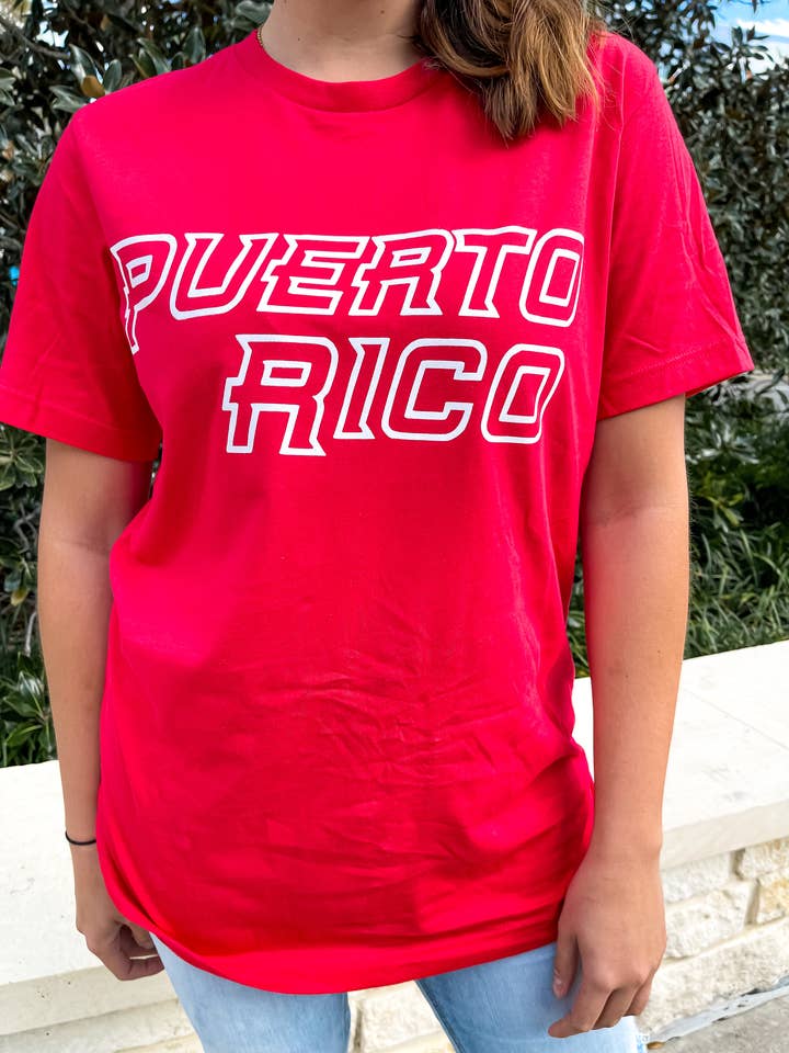 Salty Ocean Crew - Wholesale Screen Printed T-Shirt - Women's - Puerto Rico Boricua Shirt