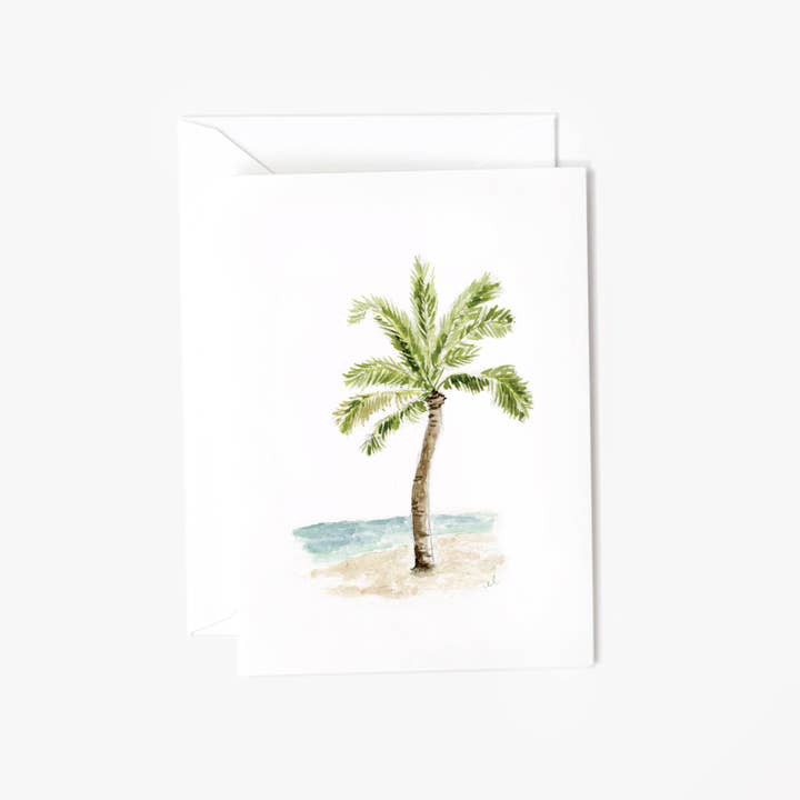 emily lex studio - Wholesale Stationery/Notecard Set - palm tree mini notecard