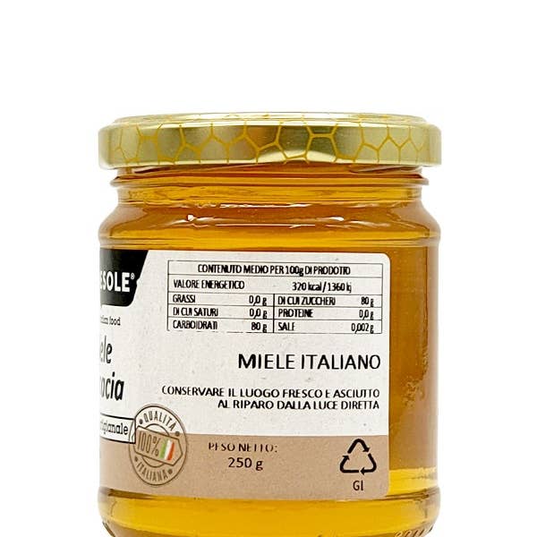 Oltresole - Wholesale Honey - Acacia Honey 250 g2