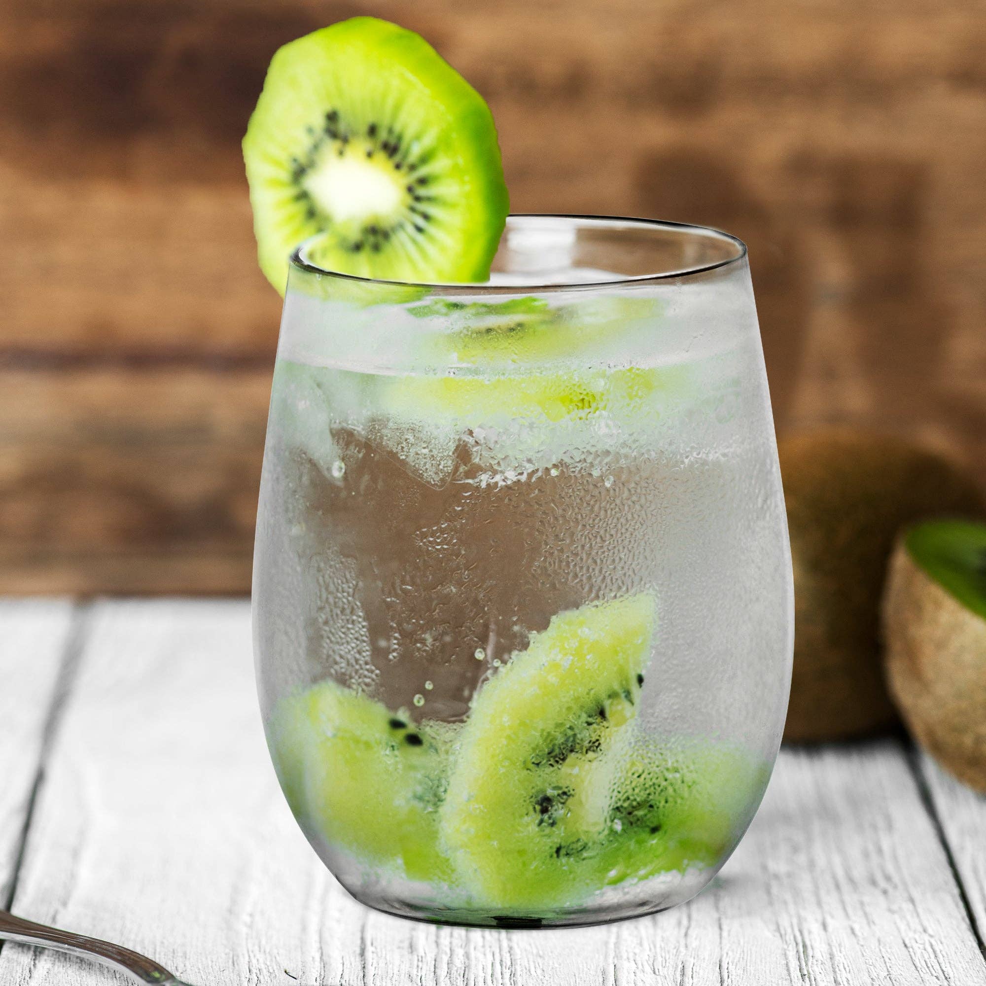 Smarty had a Party – wholesale Wine glass – 12 oz. Clear Elegant Plastic Wine Glasses - 64 pcs9