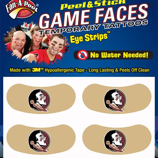 Tijdelijke tatoeages van Florida State Game Faces® voor wholesale door Fanapeel / Gamefaces