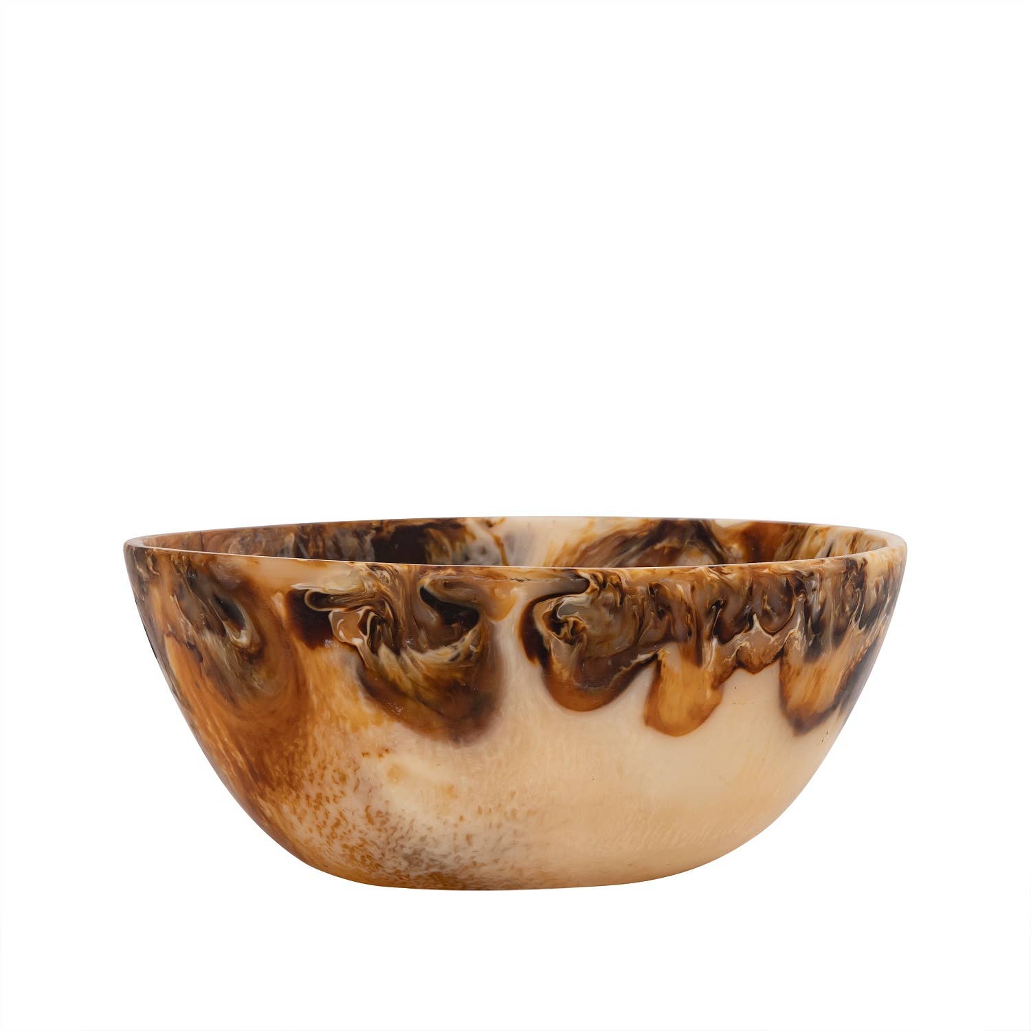 Tortoiseshell Salad Bowl Dia 11.61" for wholesale on Faire0
