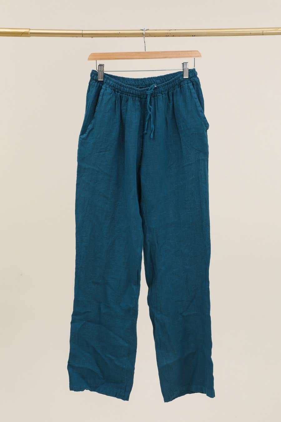 la maison des fibres naturelles - Wholesale Pants - Women's - Straight linen trousers 630132 100% linen24
