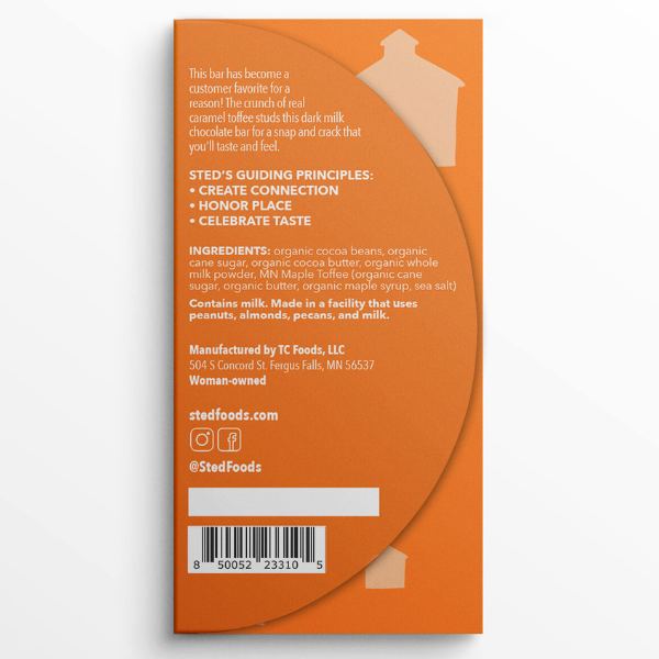 Sted Foods - Wholesale Chocolate Bar - Mini Caramel Crack4