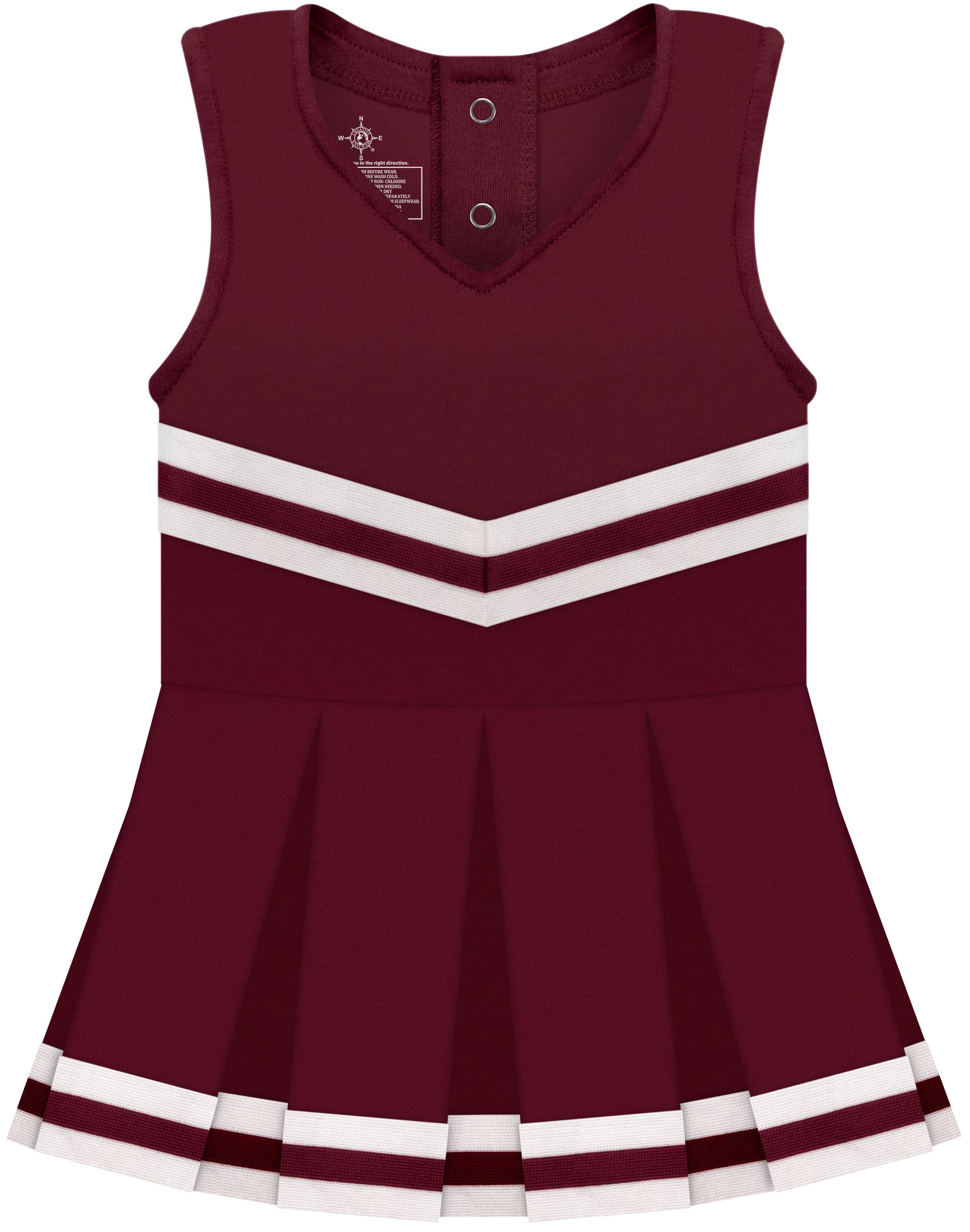 Creative Knitwear - Wholesale Bodysuit (Non-Footed) - Baby - Custom Infant and Toddler Cheer Dress Bodysuit5