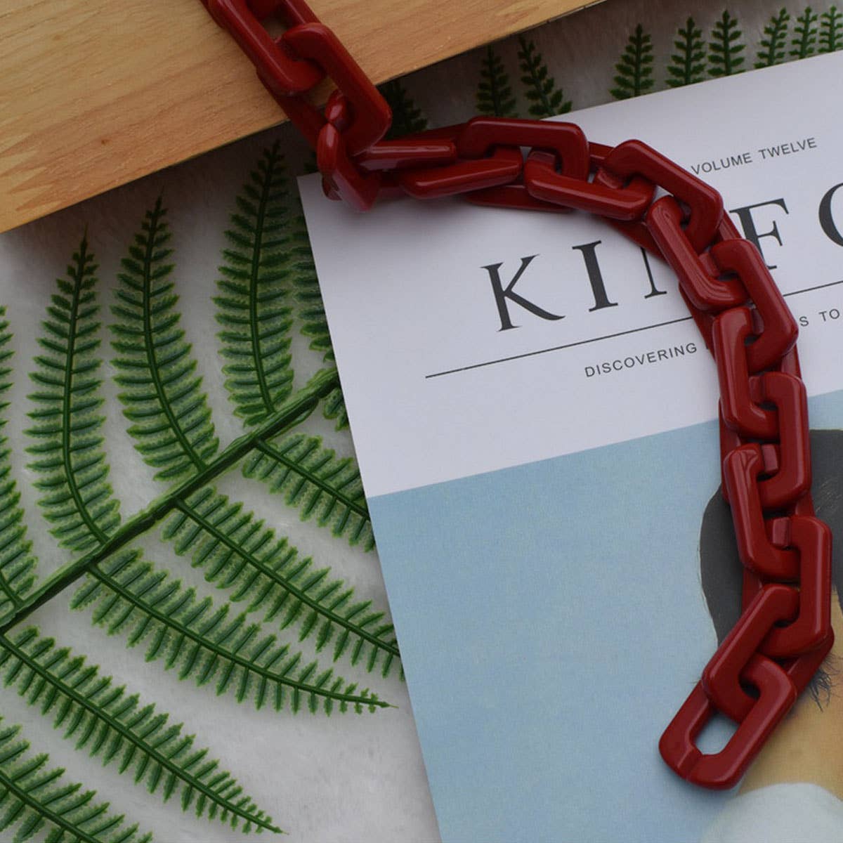 ACCITY - Wholesale Bag Strap - Women's - Acrylic Square Multi-Color Bag Chain,Bag Strap_CWMM50936