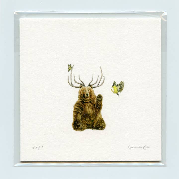 Edición Limitada de Arte de Gulliver en Hahnemühle Hemp para venta al por mayor de Paintings For Hummingbirds