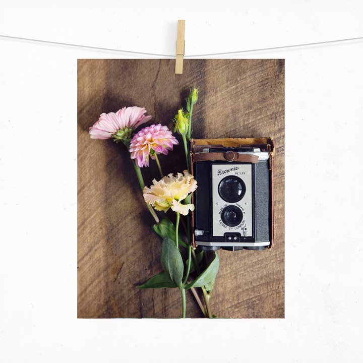 Photographie avec appareil photo Brownie | Impression passe-partout 5x7 ou 8x10 pour la vente par Jillian Audrey Photography