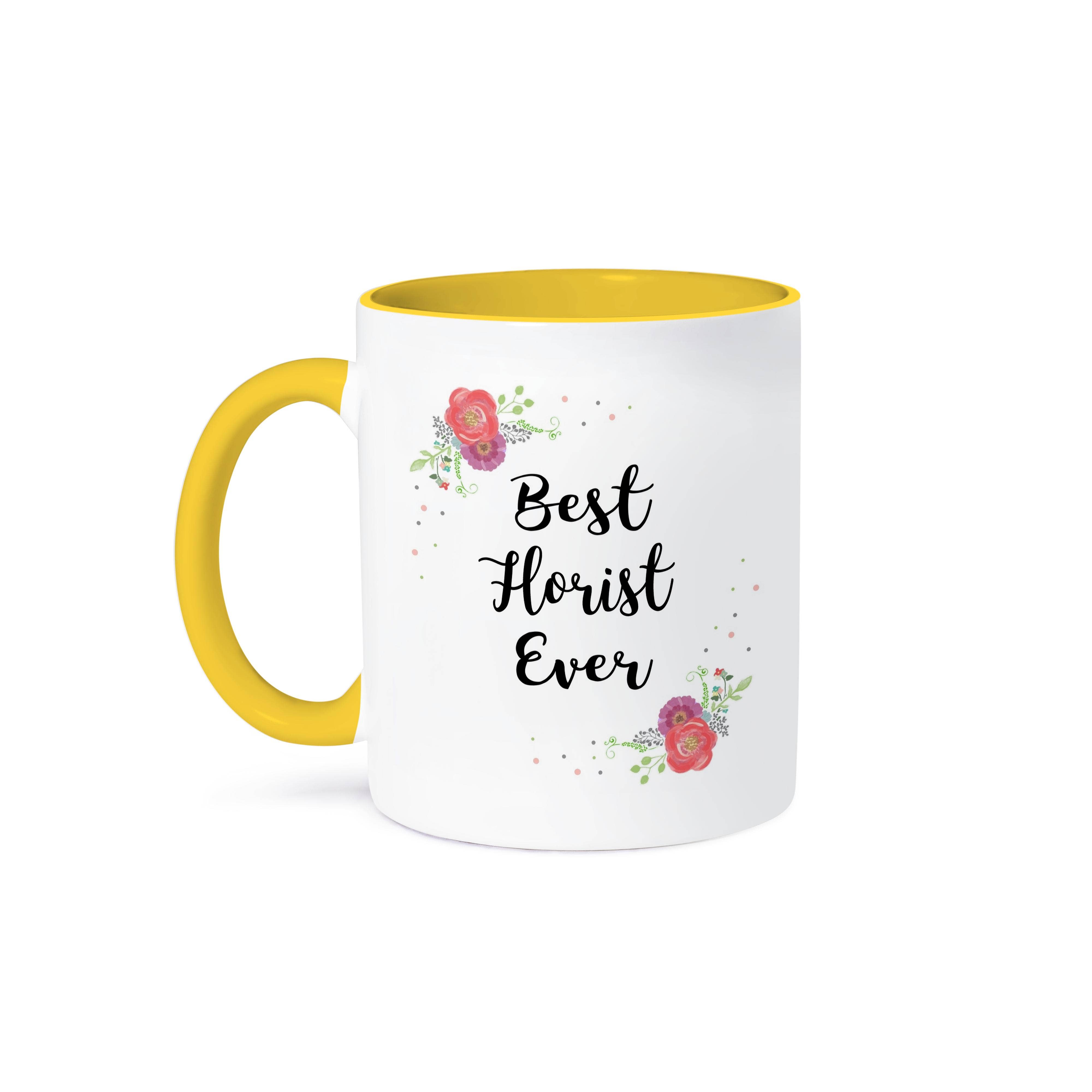 3dRose - Vente Tasse à café - 3dRose, Meilleur fleuriste de tous les temps en aquarelle de fleurs roses - propriétaire de boutique de fleurs, Tasse0