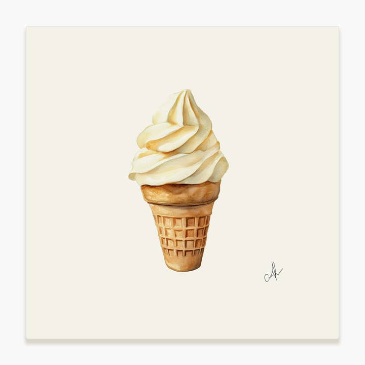 Maple Creemee - Impresión de Arte sin Marco para venta al por mayor de Saltbox & Company
