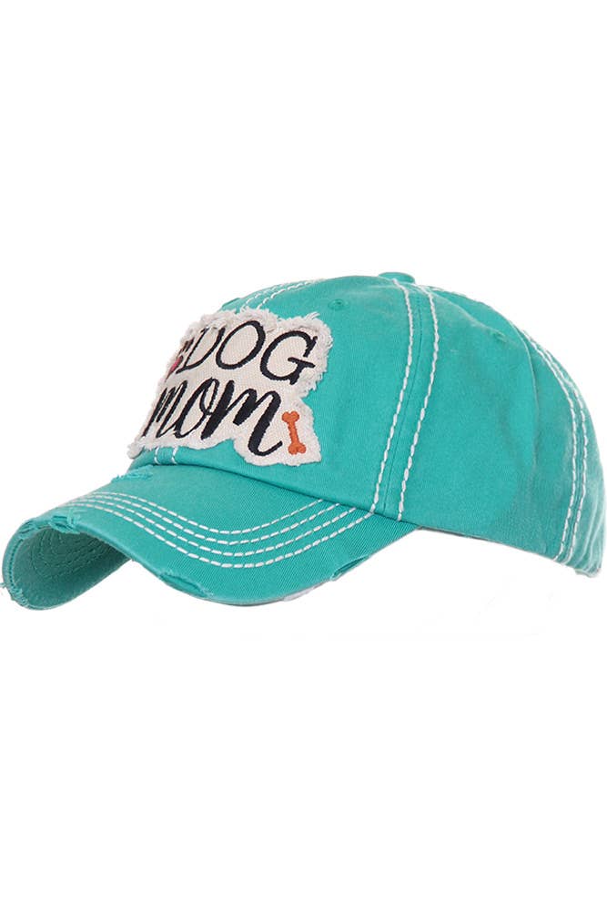 Hana – wholesale Baseballkeps - Dam – DOG MOM keps med vintagepatch och sliten look15