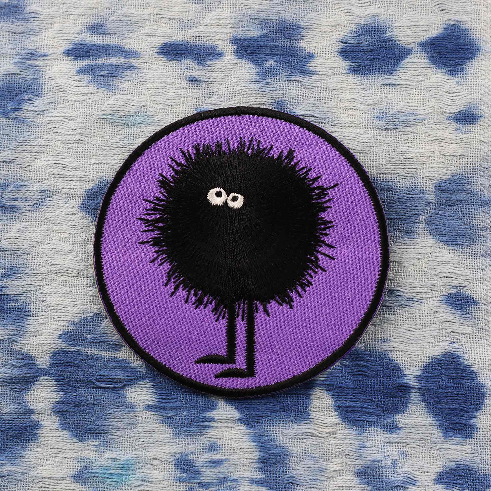Tribal Trade GmbH - Wholesale Patch - Purple furry head patch 8cm patch8