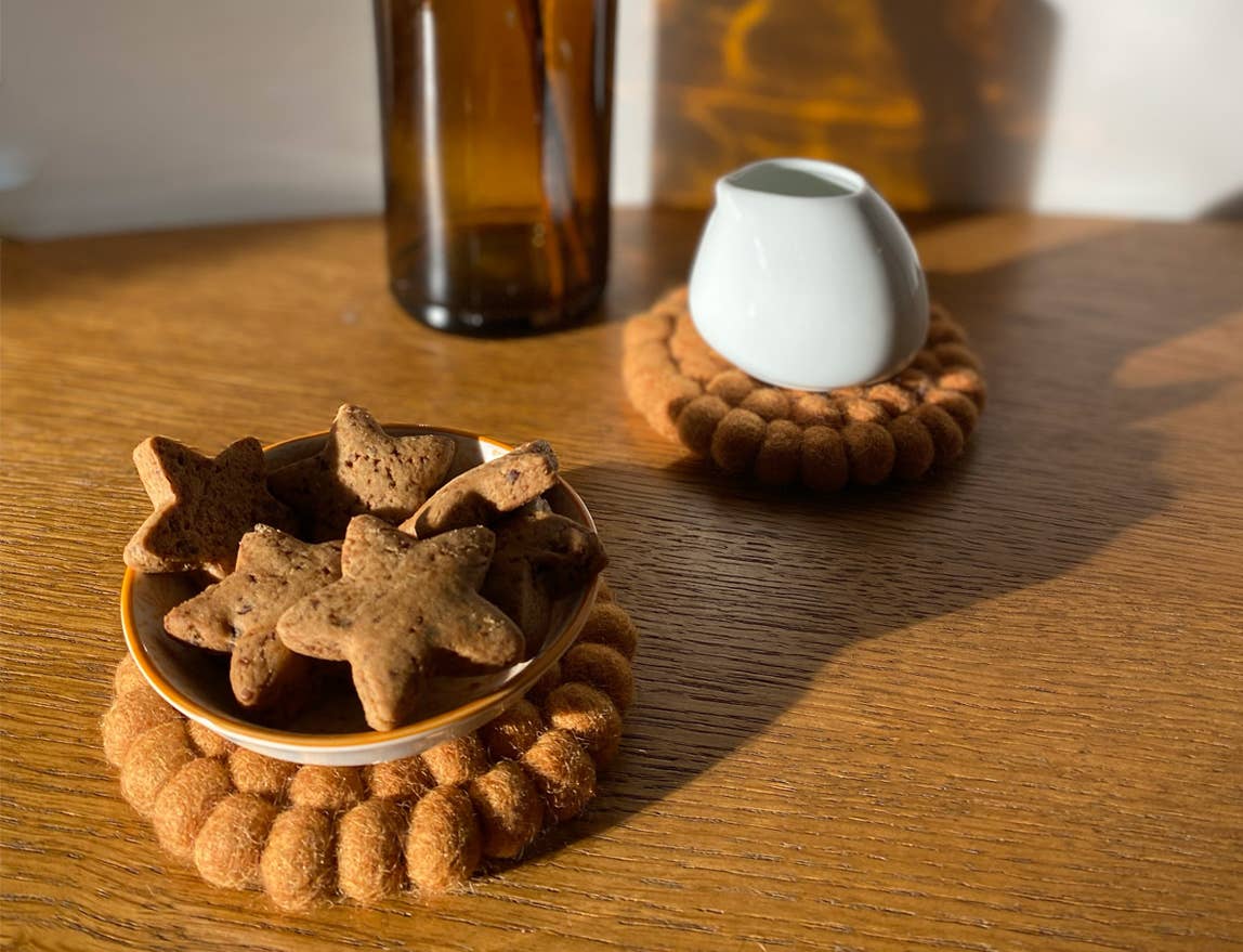 Mishum - Wholesale Onderzetters - Set van 4 onderzetters voor tafeldecoratie6