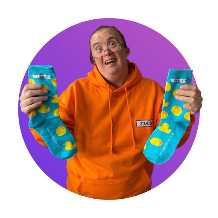 Rubber Ducks Socks for wholesale by Stand Out Socks