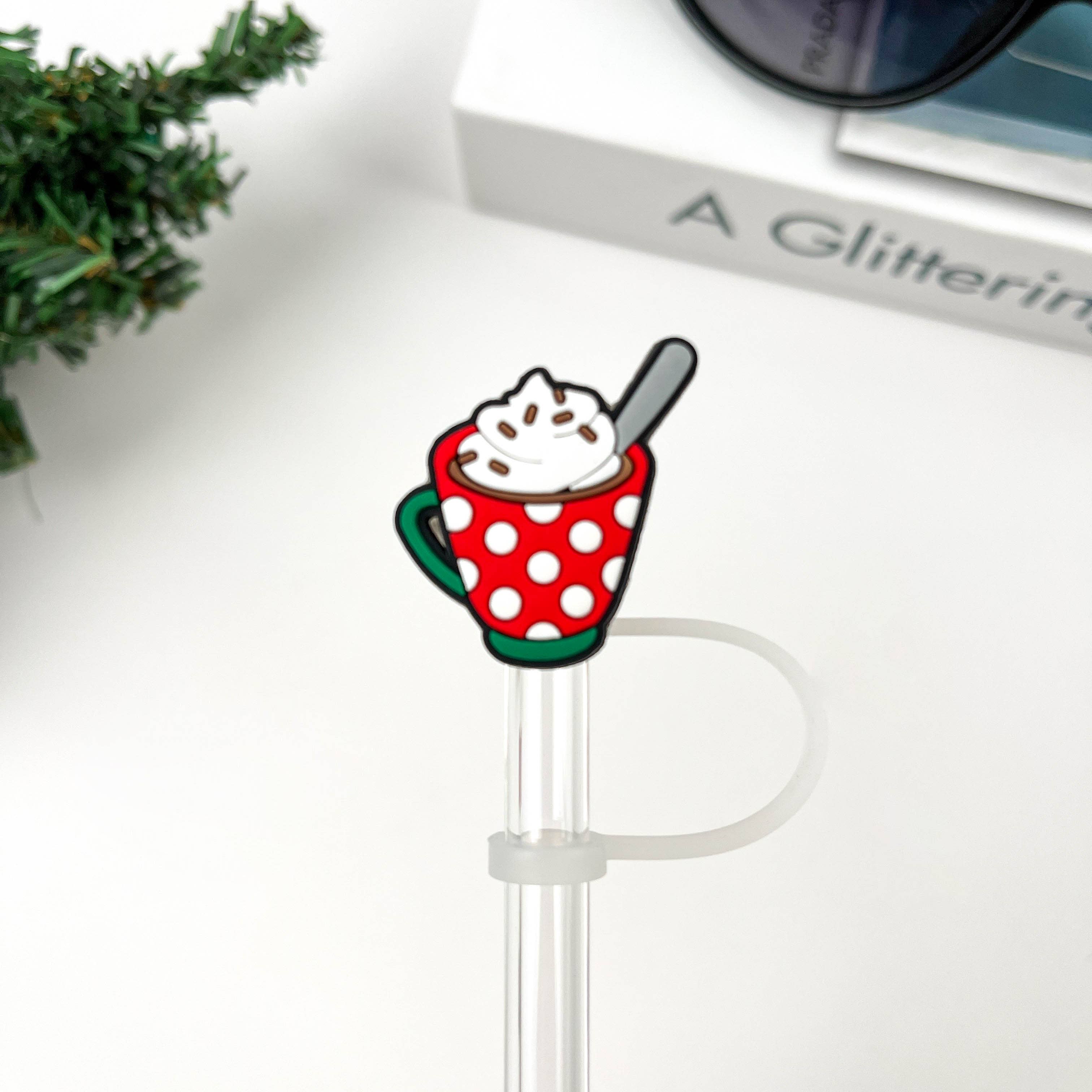 SoapElenGlen – wholesale Kanna – Halmöverdrag för kaffekopp, julhalmskydd2