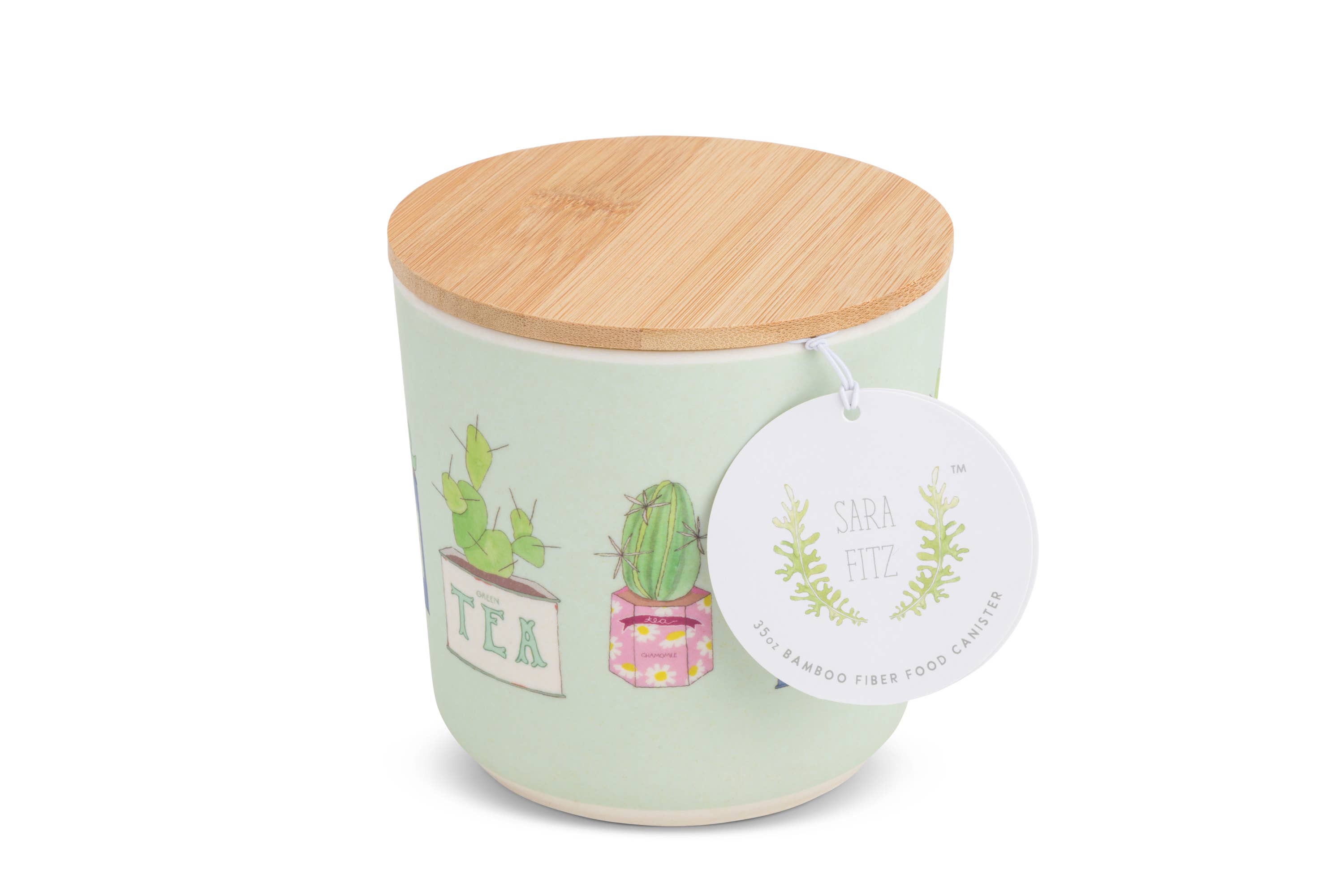 Core Home - Vente Boîtes - Boîtes à thé en fibre de bambou Sara Fitz de 35 oz2