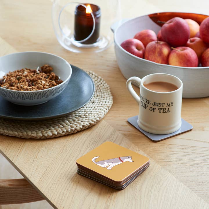 Sweet William Designs – wholesale Coasters – Coaster - Husky1