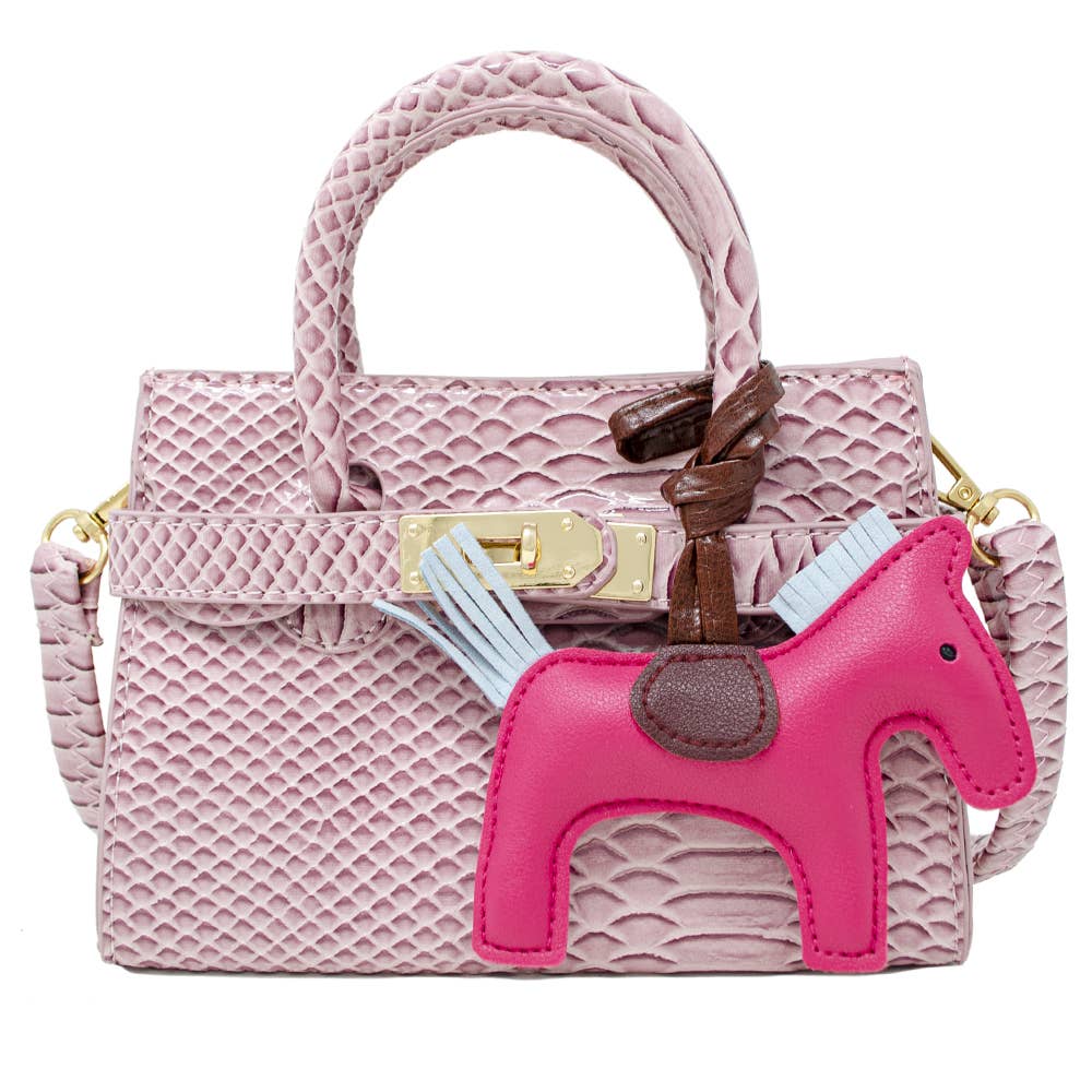 Tiny Treats and ZOMI GEMS - Wholesale Shoulder Bag - Kids - Crocodile Pony Handbag5