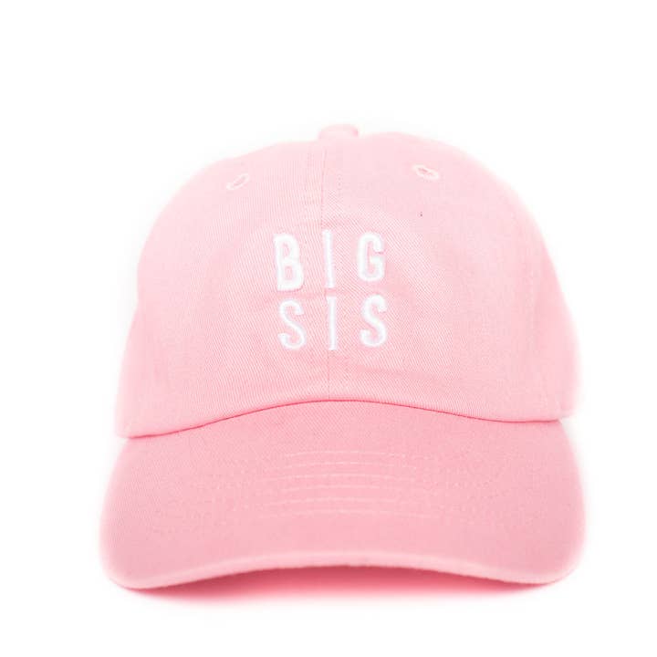 Rey to Z - Wholesale Baseball Cap - Kids - Light Pink Big Sis Hat