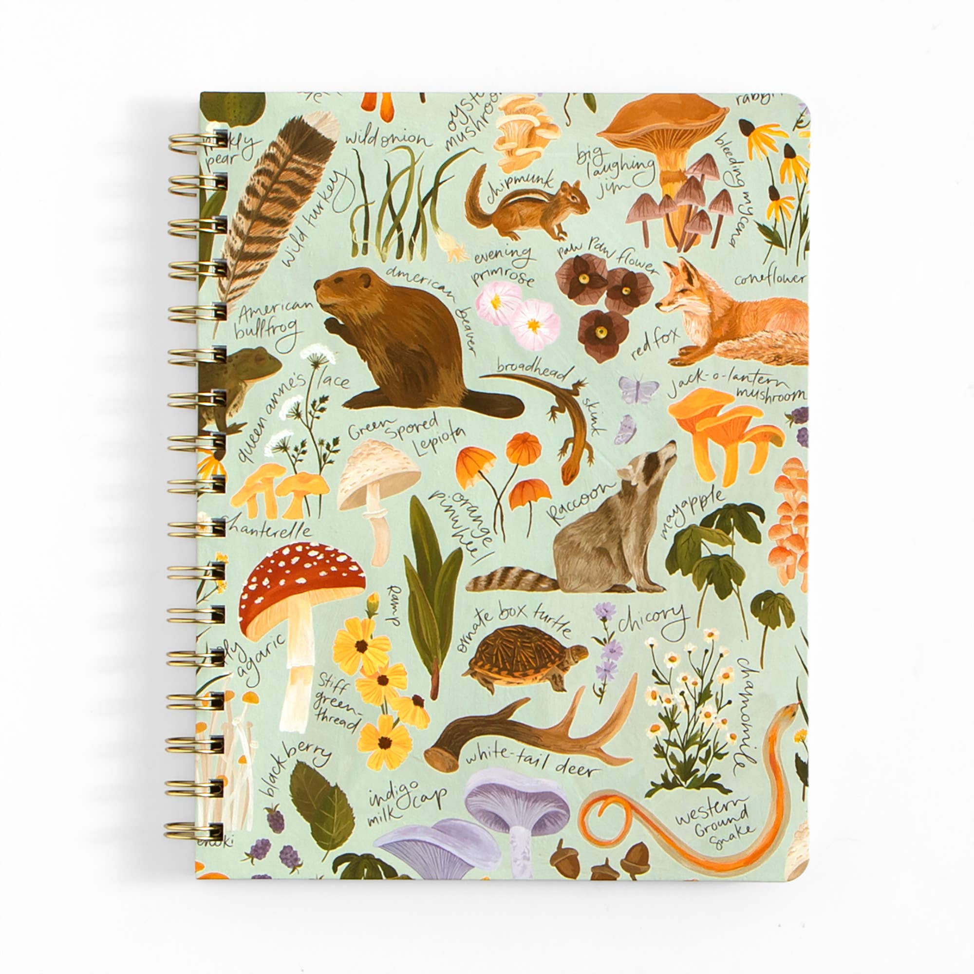 1canoe2 | One Canoe Two Paper Co. - Wholesale Notebook - Flora & Fauna Spiral Notebook3