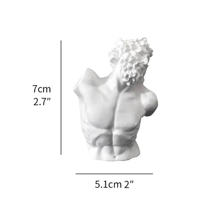 Magnifique Hearts - Wholesale Decorative Figurine - Miniature Greek Busts - Intricately Carved12